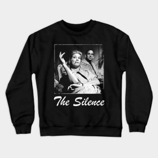 Ingrid Thulin's Enigmatic Grace on Your Chest Silence Fanwear Crewneck Sweatshirt